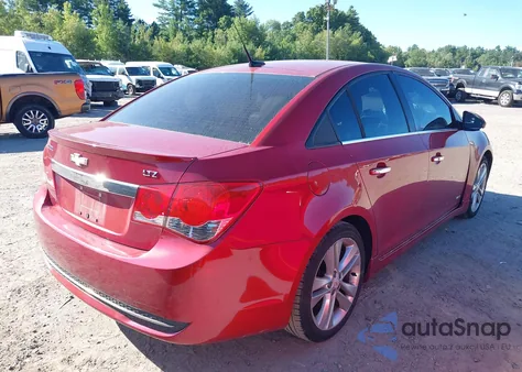 2012 Chevrolet Cruze Ltz z USA, uszkodzony, nr VIN 1G1PH5SC0C7134863